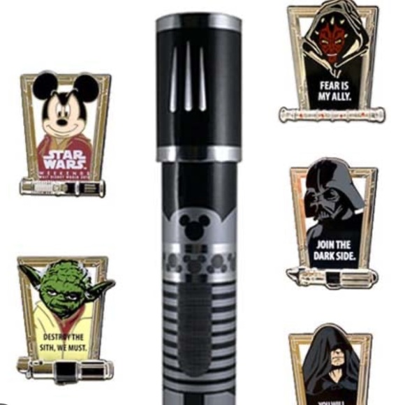 StarWars 2012 Rare Disneys Star Wars Weekends Collector Pin Set - Picture 1 of 5
